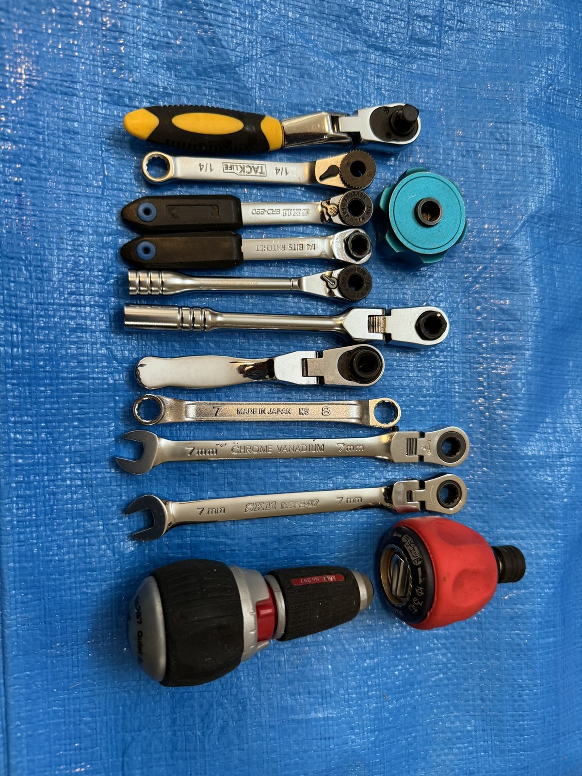 ラチェット・短い工具