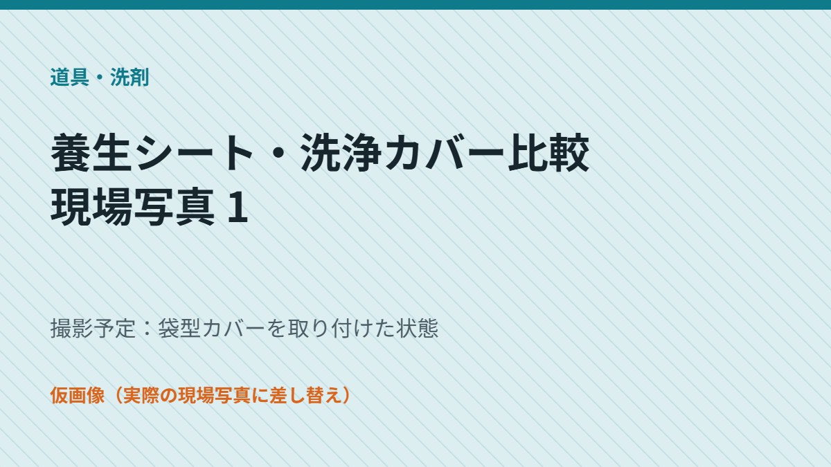 袋型カバーを取り付けた状態(仮画像)