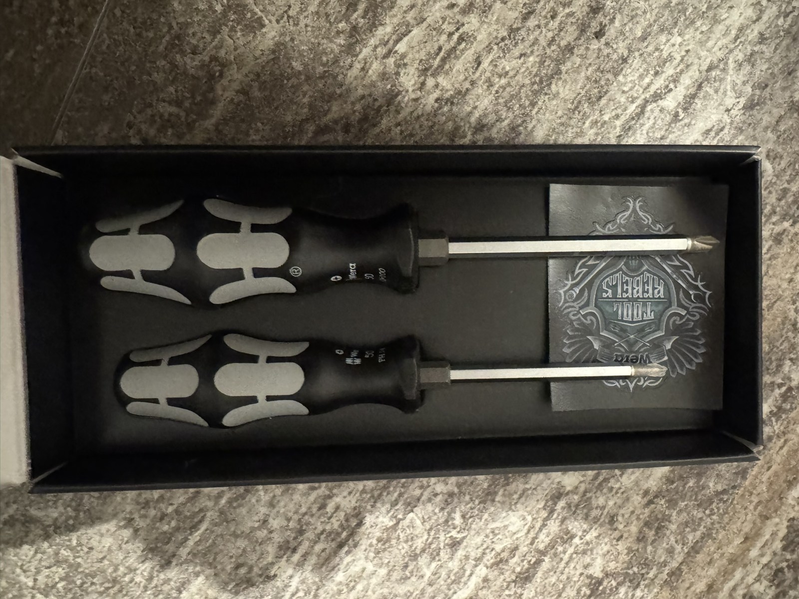 Wera ダイヤモンドドライバーの実物写真
